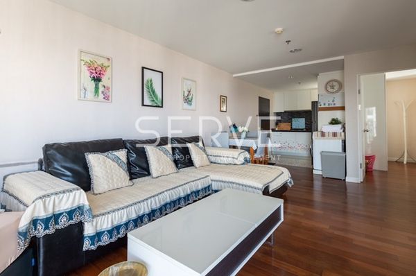 2 Beds with Bathtub High Fl. 30+ City view Fully furnished Good Location Close To  MRT Phra Ram 9  @ Belle Grand Rama 9 