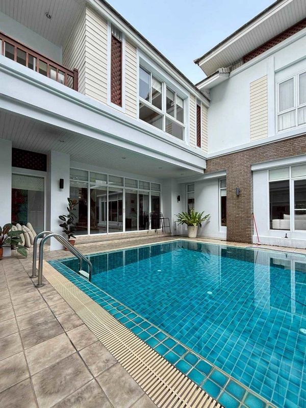 Single House Rent: Garden Village Sukhumvit 36 Luxury Pool Villa✨❄️🌈 