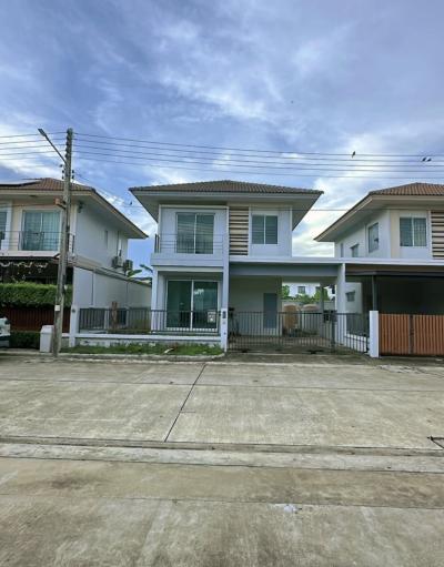 For Sale House , Groove Ville Lamlukka Klong 4 , wide frontage , Lat Sawai , Lam Luk Ka , Pathum Thani , CX-156805