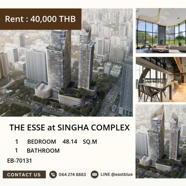 19/08/2026, 🏙️ Urgent Rental! Luxury condo THE ESSE Singha Complex 0642748883