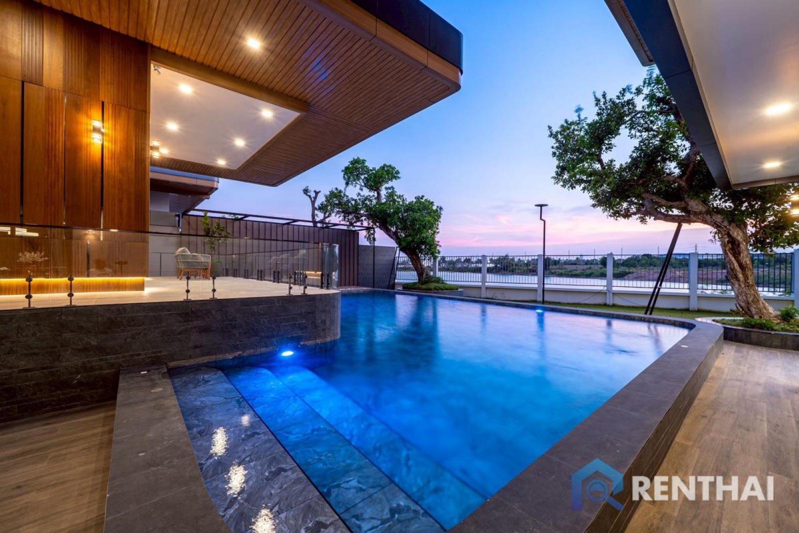 Ultra Luxury living with private lake view in Pattaya. – รูปที่ 3