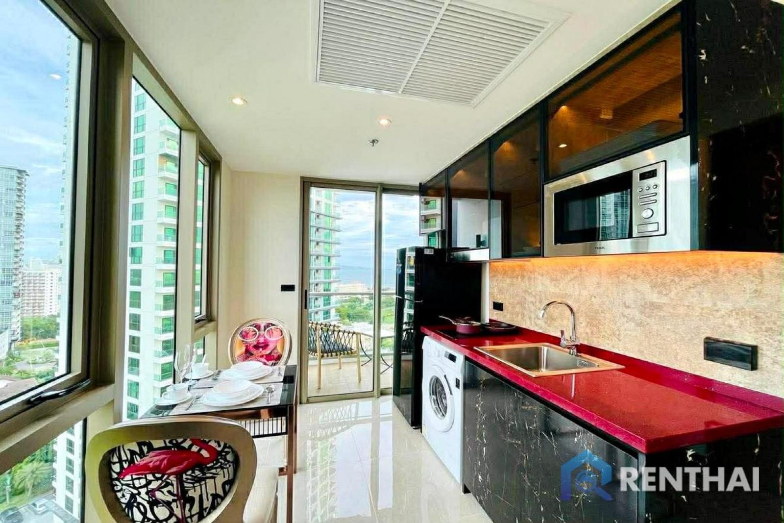ขายคอนโด The Riviera Ocean Drive  ห้องมุมได้ทั้งวิวทะเลและวิวเมือง – รูปที่ 3