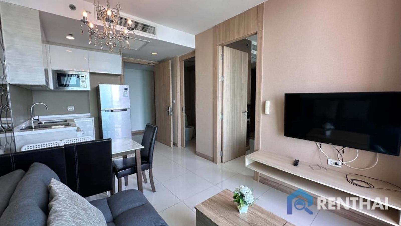 คอนโด 1 ห้องนอนสุดหรูที่ The Riviera Wongamat ชั้นสูงวิวทะเล ราคา 4.99 ล้านบาท – รูปที่ 3