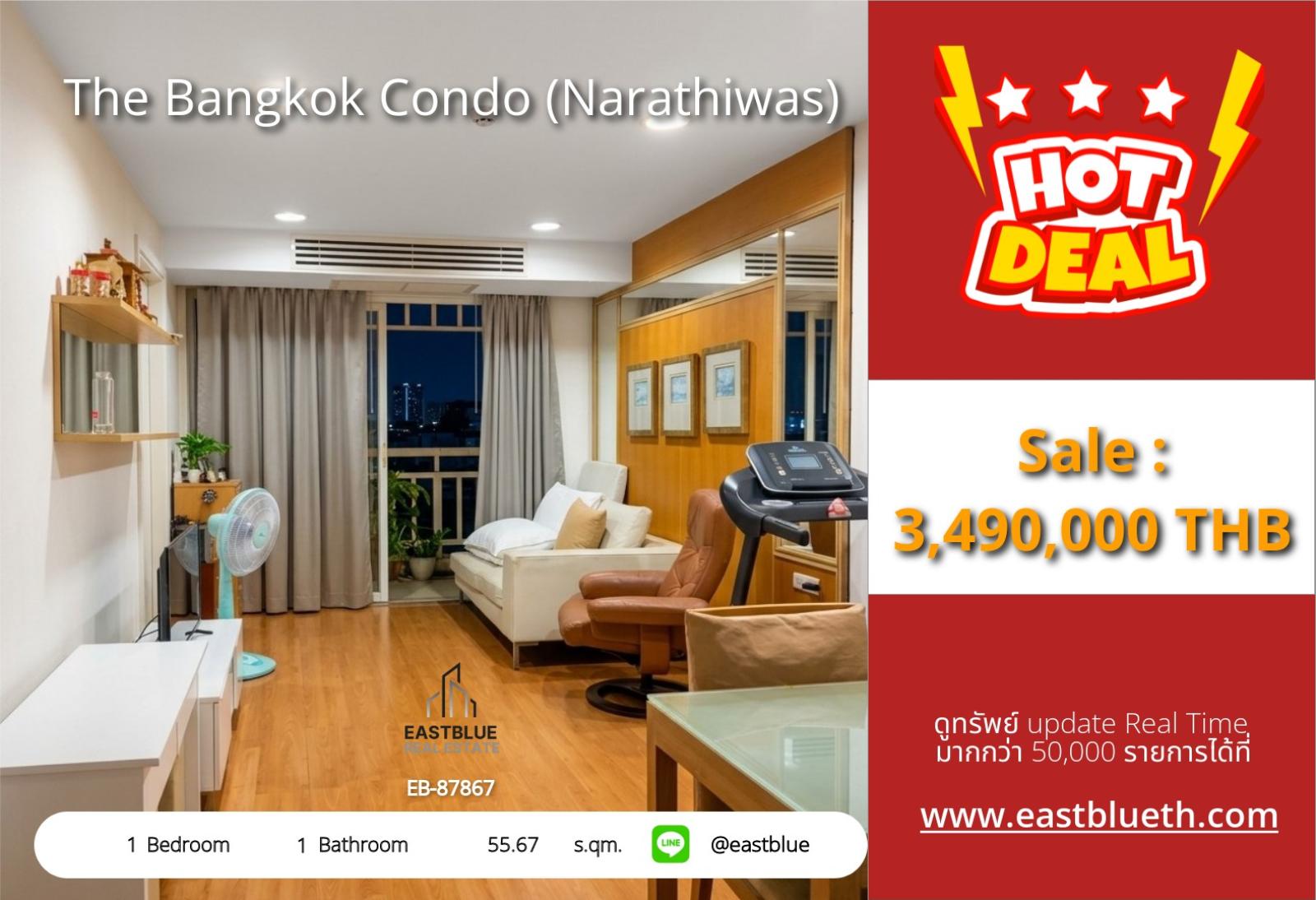02/10/2026, For Sale The Bangkok Condo Narathiwas 1-Bed 55.67 sqm near BTS Chong Nonsi 🌆 0642748883 02/10/2026, For Sale The Bangkok Condo Narathiwas 1-Bed 55.67 sqm near BTS Chong Nonsi 🌆 0642748883
