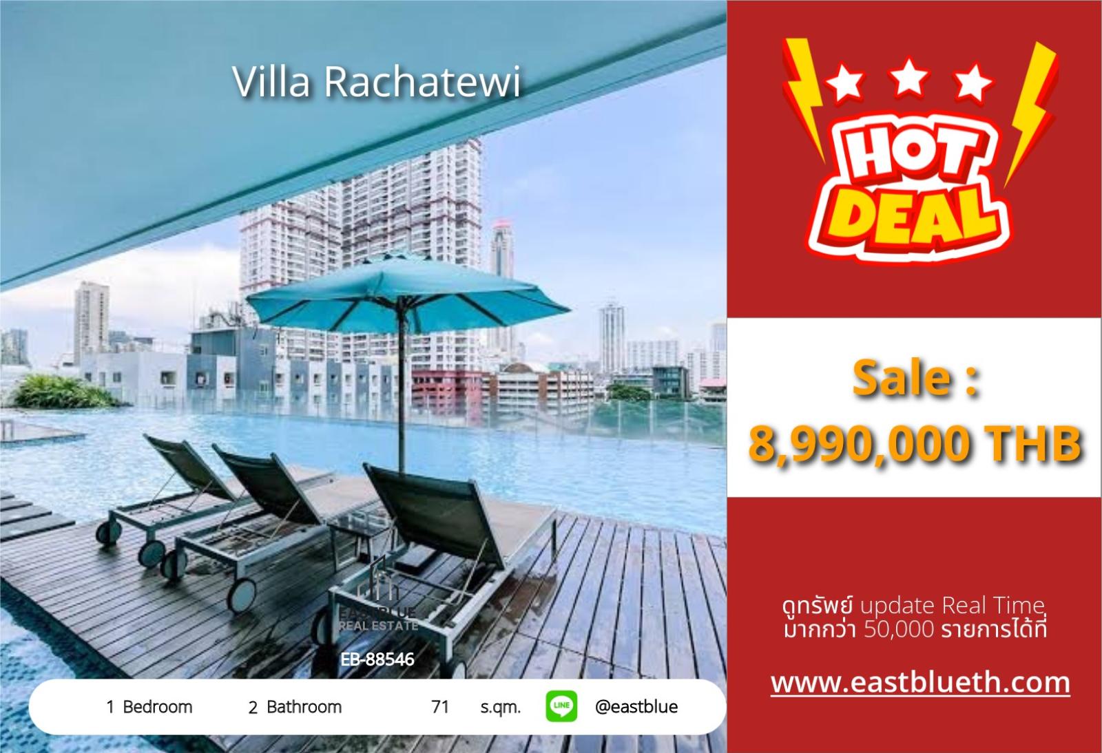 05/10/2026, Villa Rachatewi: Luxe 1-Bed Condo Steps from BTS - Unbeatable Urban Living! 🏙️🔑 0642748883