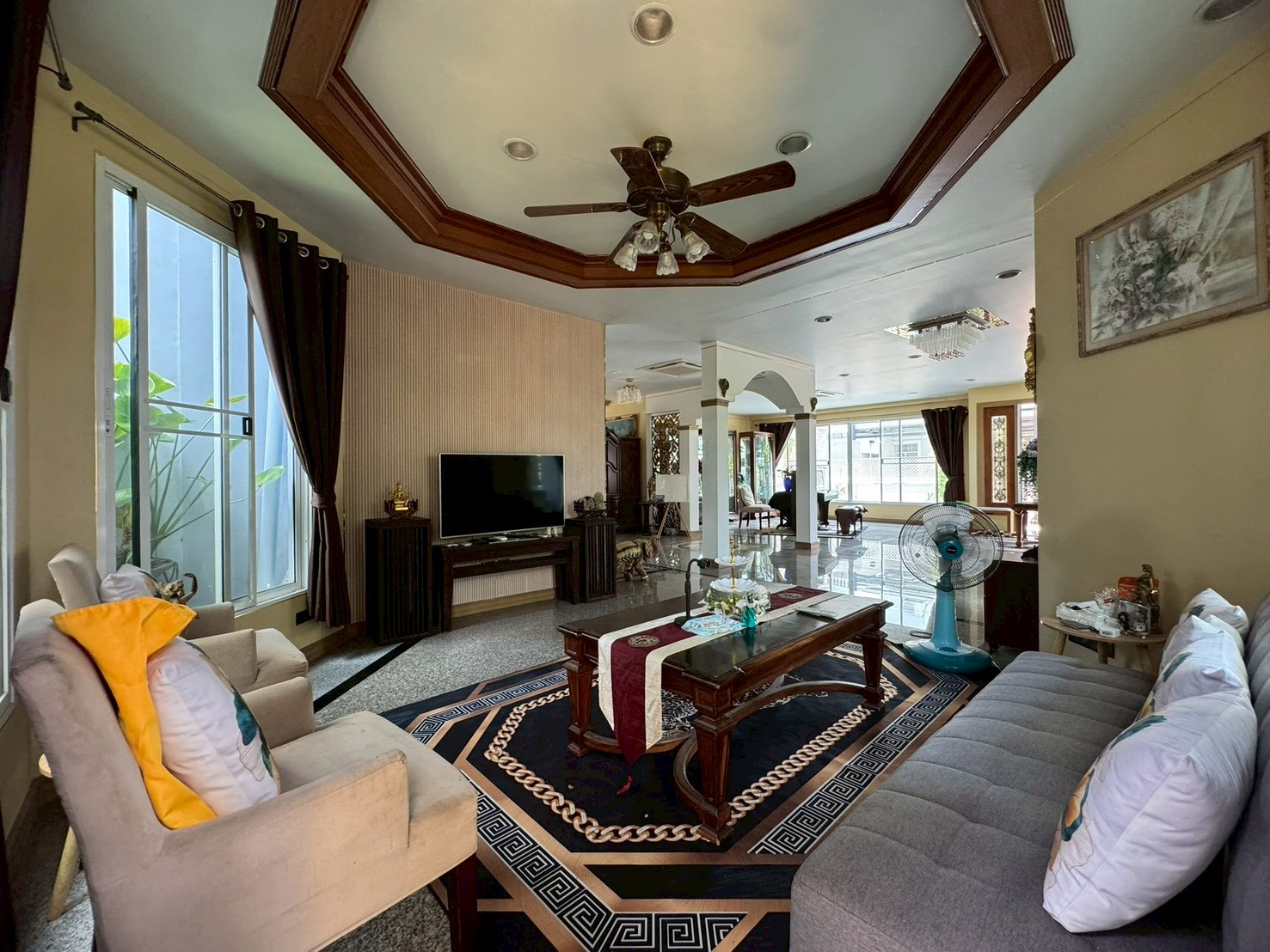 Large detached house for rent, newly renovated, ready to move in, Lat Phrao - Yothin Phatthana 11 (N.2174) Large detached house for rent, newly renovated, ready to move in, Lat Phrao - Yothin Phatthana 11 (N.2174)
