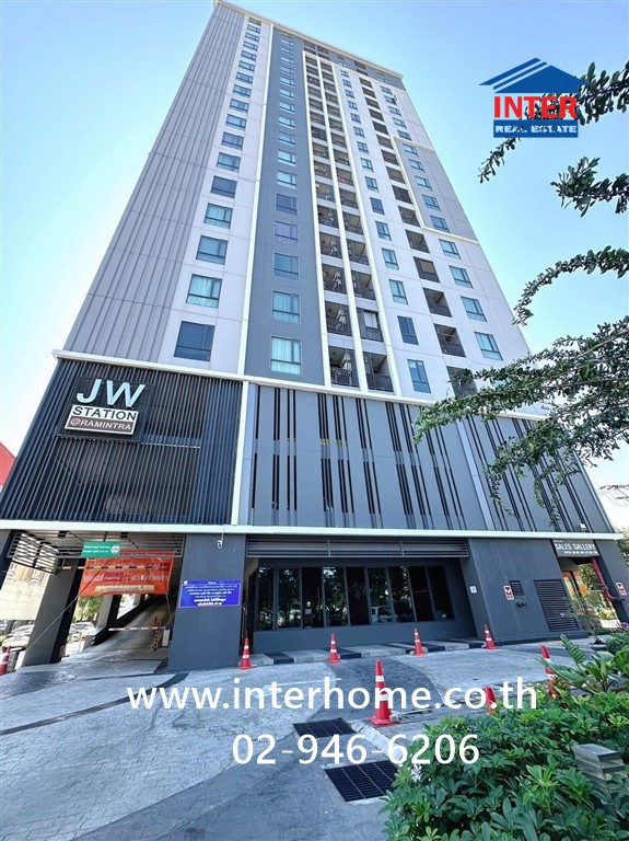 Condominium 24.82 sq m. JW Station at Ramintra, near MRT Setthabutbamphen, Minburi Intersection, Ramintra Road, Minburi District, Bangkok. Condominium 24.82 sq m. JW Station at Ramintra, near MRT Setthabutbamphen, Minburi Intersection, Ramintra Road, Minburi District, Bangkok.
