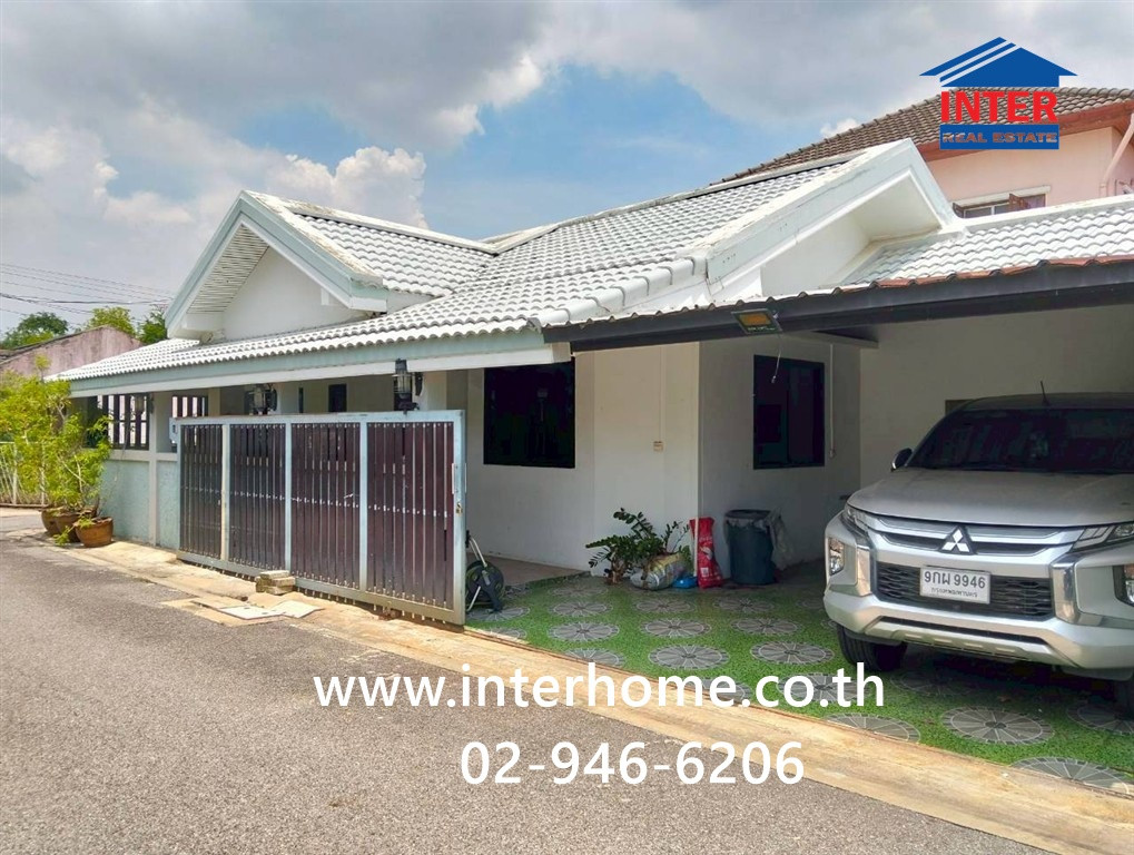 บ้านเดี่ยว 1 ชั้น 39 ตร.ว. หมู่บ้านสงวนพัฒนา52 ซอยสงวนพัฒนา52 ซอยพหลโยธิน52 ถนนพหลโยธิน ถนนเทพรักษ์ เขตสายไหม กรุงเทพมหานคร