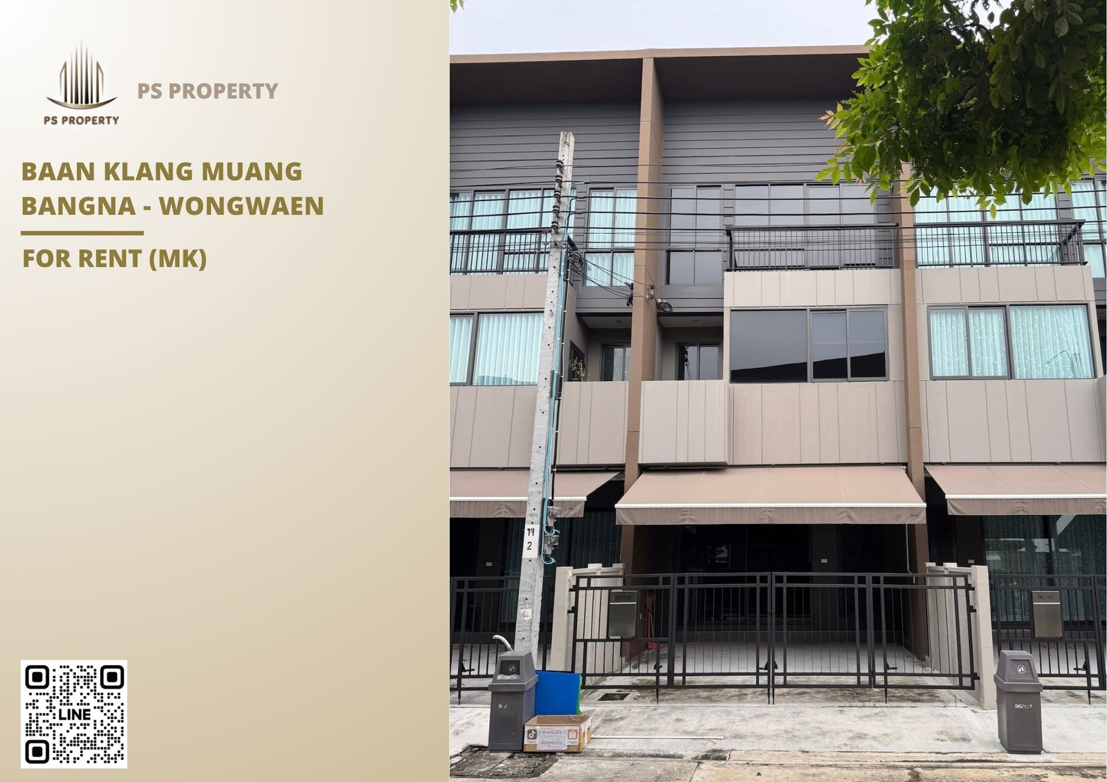 Townhouse for rent 🔥 Baan Klang Muang Bangna - Wongwaen 🔥 3 bedrooms, 3 bathrooms, fully furnished and equipped with appliances. Townhouse for rent 🔥 Baan Klang Muang Bangna - Wongwaen 🔥 3 bedrooms, 3 bathrooms, fully furnished and equipped with appliances.