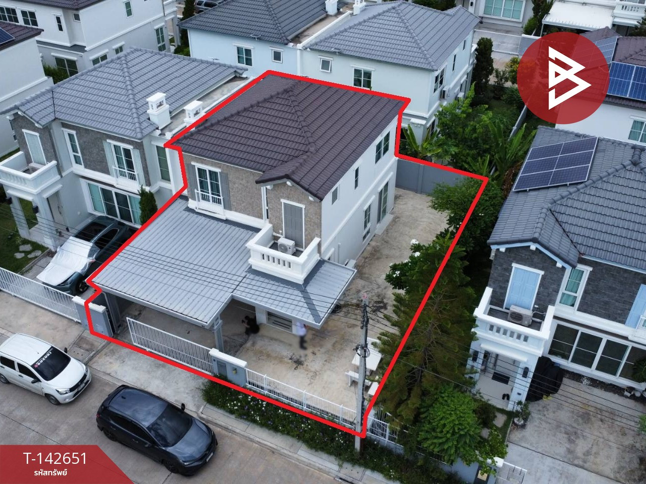  ขายบ้านเดี่ยว หมู่บ้านอัญญา เพชรเกษม-สาย 4 สมุทรสาคร (Anya Phetkasem-Sai 4) บ้านสไตล์ฝรั่งเศส บรรยากาศร่มรื่น – รูปที่ 3