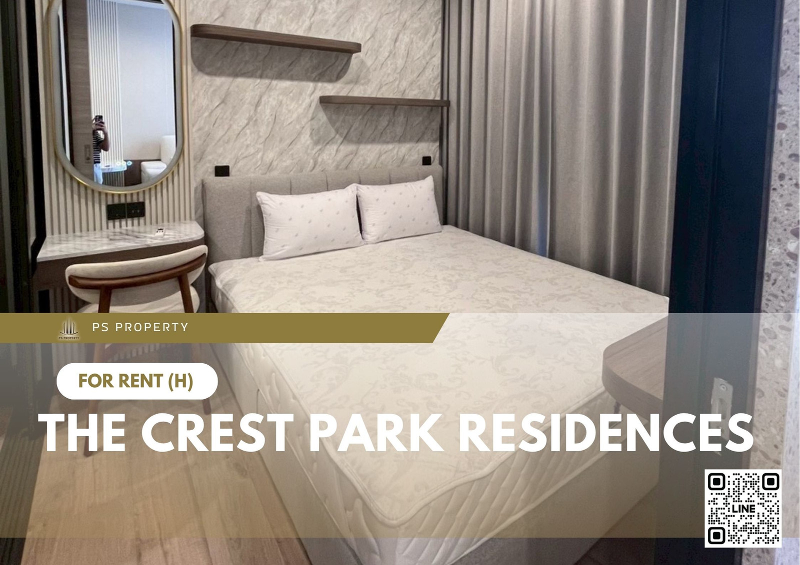 For Rent ✨ The Crest Park Residences ✨ Fully furnished with appliances, near MRT Phahonyothin. For Rent ✨ The Crest Park Residences ✨ Fully furnished with appliances, near MRT Phahonyothin.