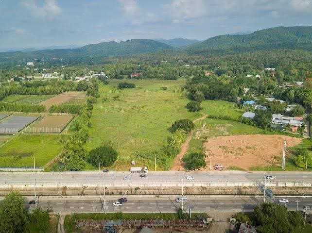 🔥 Land for sale, prime location, 14 rai, next to Road 121 (inbound to Chiang Mai city), mountain view, yellow layout. 🔥 Land for sale, prime location, 14 rai, next to Road 121 (inbound to Chiang Mai city), mountain view, yellow layout.