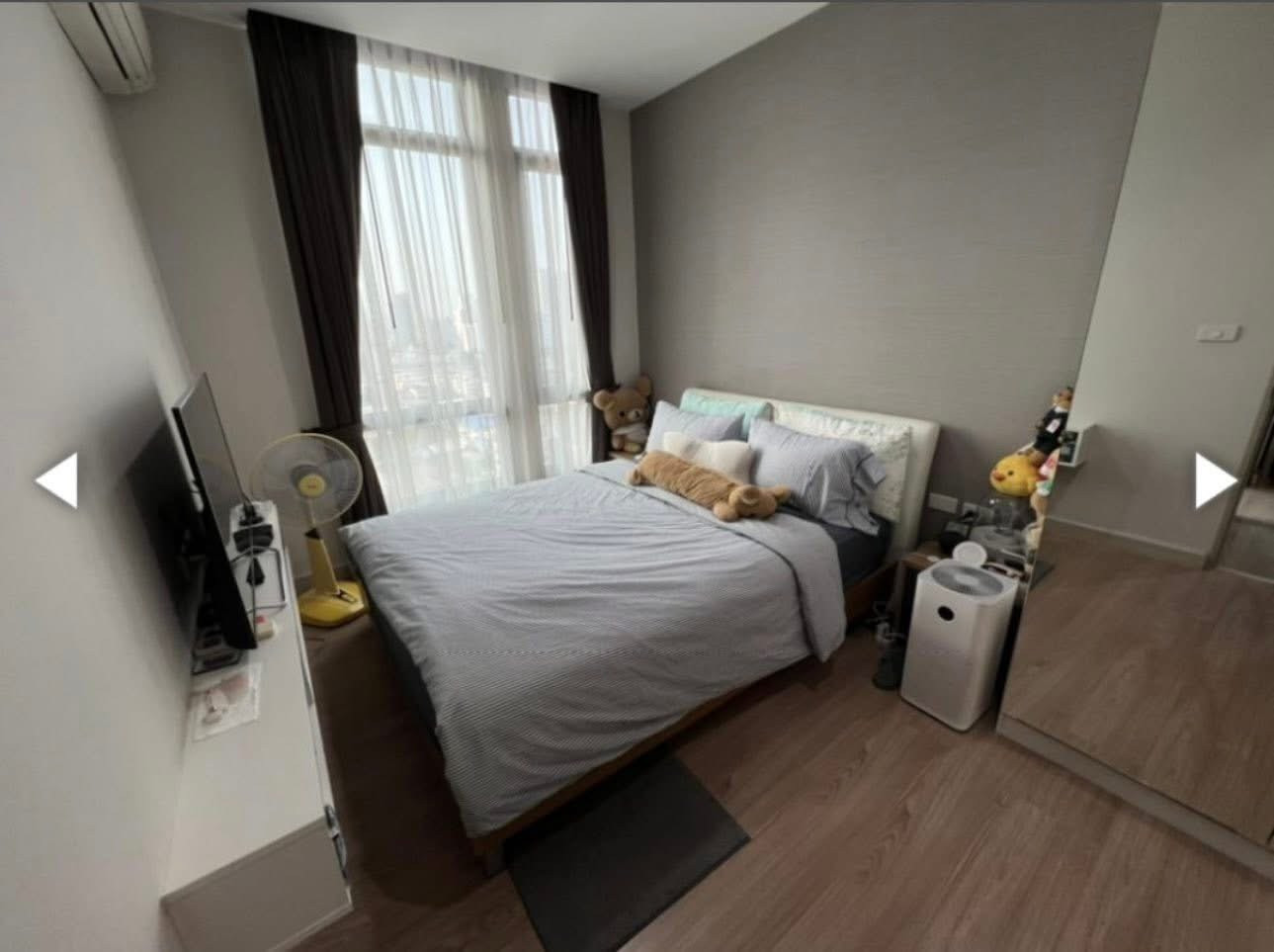 ★ The Capital Ratchaprarob-Vipha ★ 33 sq m., 16th floor (1 bedroom, 1 bathroom), ★ near BTS Victory Monument ★ near Siam Paragon, Central World ★ Many amenities ★ Complete electrical appliances