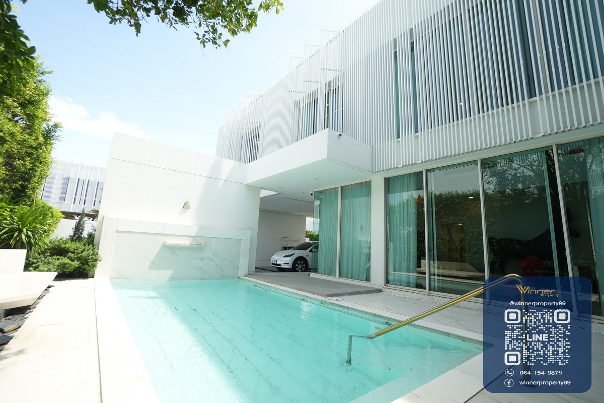 A69145h-ขายบ้านเดี่ยว VIVE Bangna KM.7 119ตร.วา หลัง MEGA Bangna -325sqm- Modern Luxury หลังมุม – รูปที่ 3