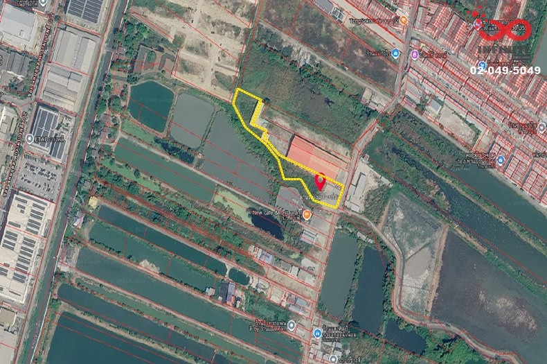 ขายที่ดินเปล่า 3 ไร่เศษ ถนนคลองด่าน - บางพลี บางบ่อ สมุทรปราการ ใกล้นิคมอุตสาหกรรมบางพลี – รูปที่ 4
