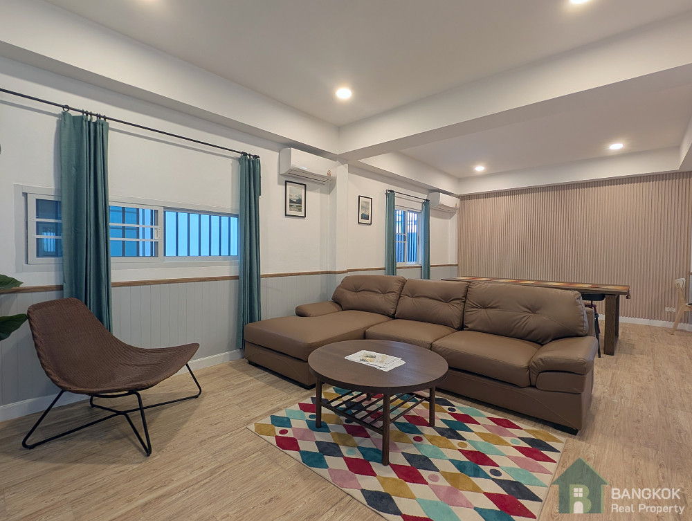 หมู่บ้านสัมมากร | บ้านเดี่ยวขนาดใหญ่ทันสมัยให้เช่า มี 3 ห้องนอน 6 ห้องน้ำ