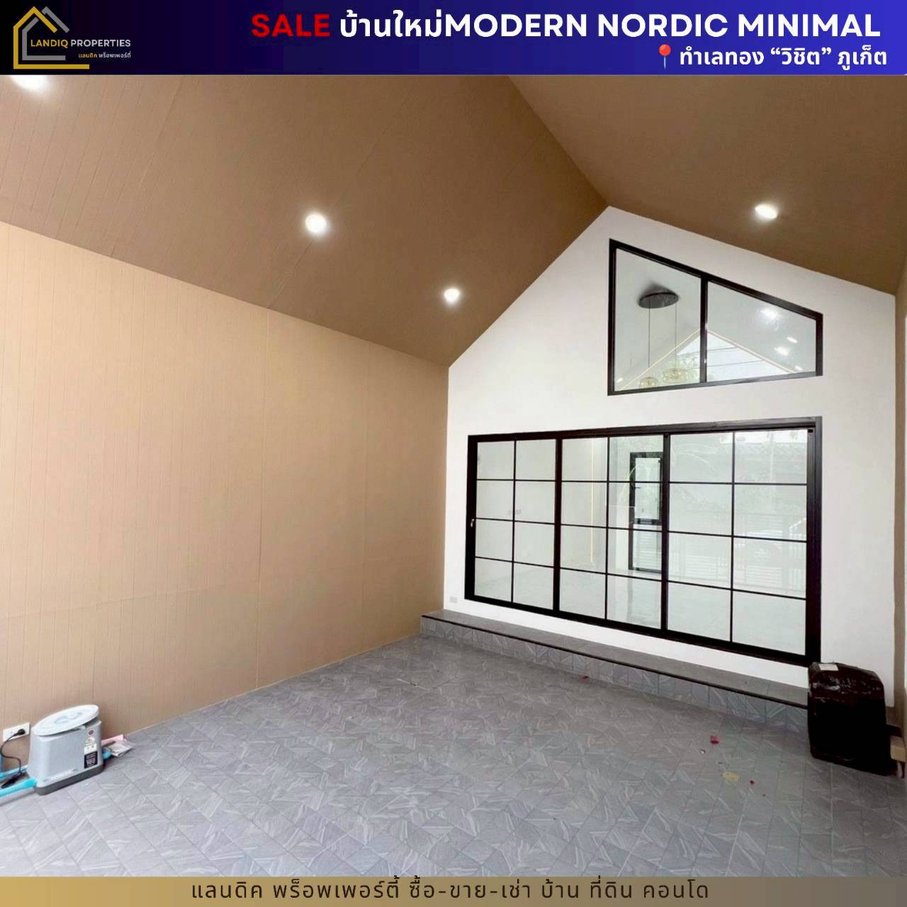 [For Sale] New house in Modern Nordic Minimal style in the middle of a prime location, "Wichit", Phuket. – รูปที่ 2