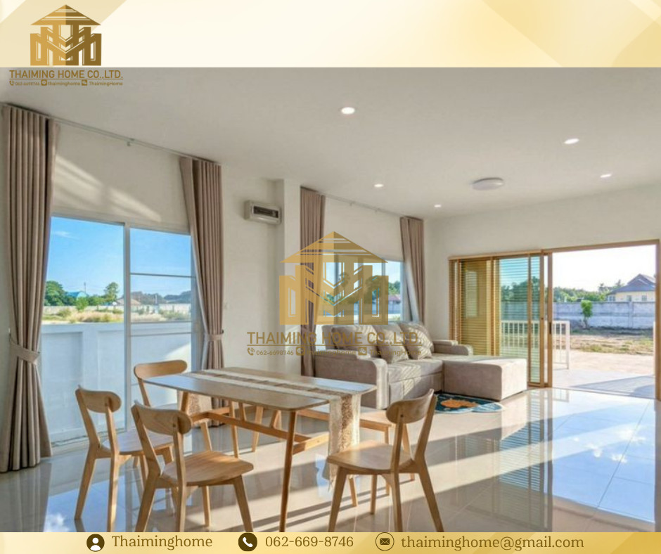 ให้เช่าบ้านเดี่ยวมินิมอล 3 ห้องนอน ในโครงการ เซนธารา ธาราศิริเชียงใหม่ (TH10-626) – รูปที่ 4