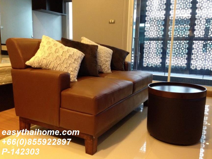 P-142303 For Rent Tree Condo Ekamai | Studio 1 Bathroom | City View | 4th Floor | Fully Furnished | Ready to Move In 📞 Line ID: @easythaihome | 085-592-2897 – รูปที่ 3
