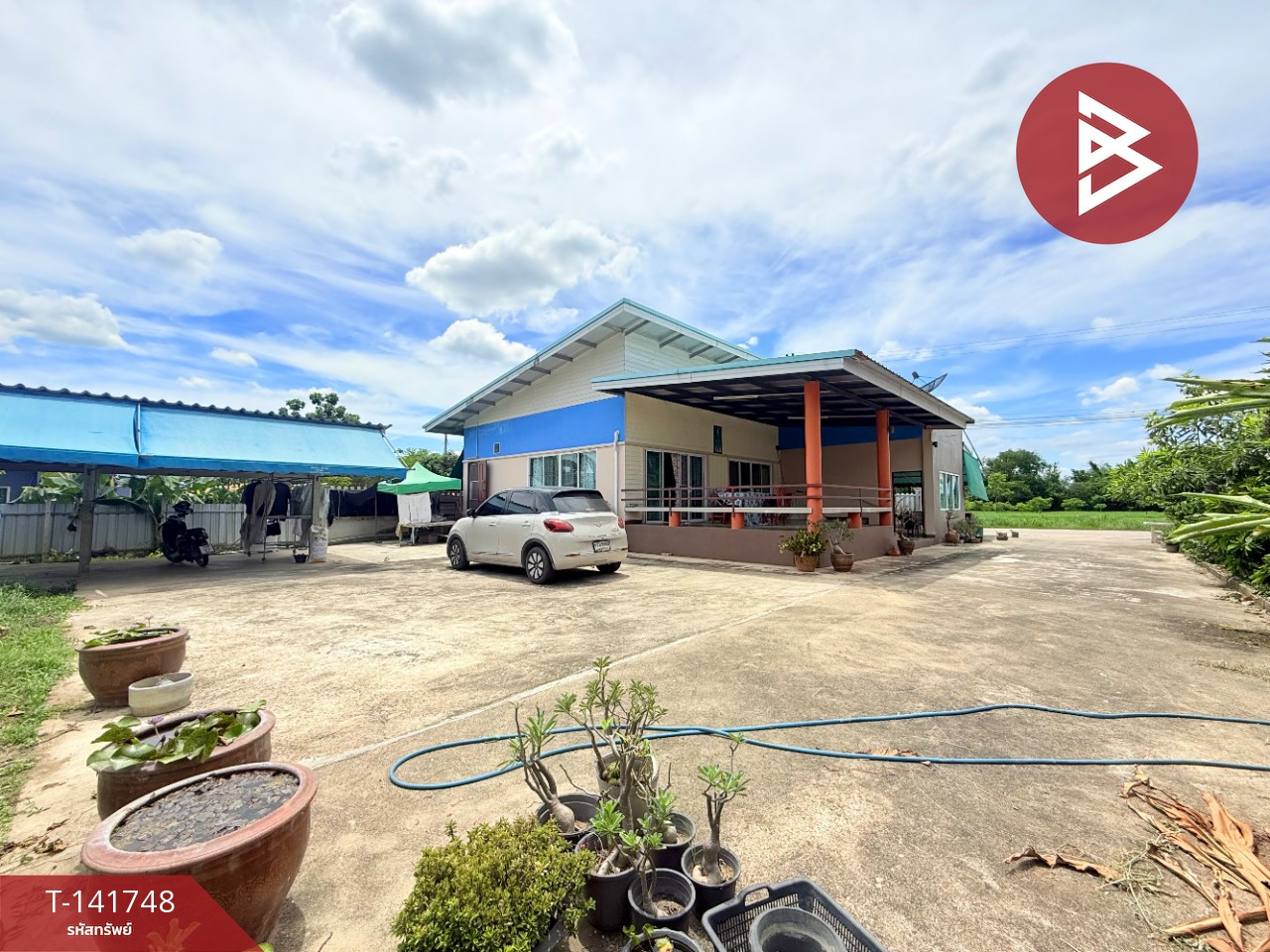 Single-storey detached house for sale, area 3 ngan, 24.5 sq m, Photharam, Ratchaburi. – รูปที่ 4