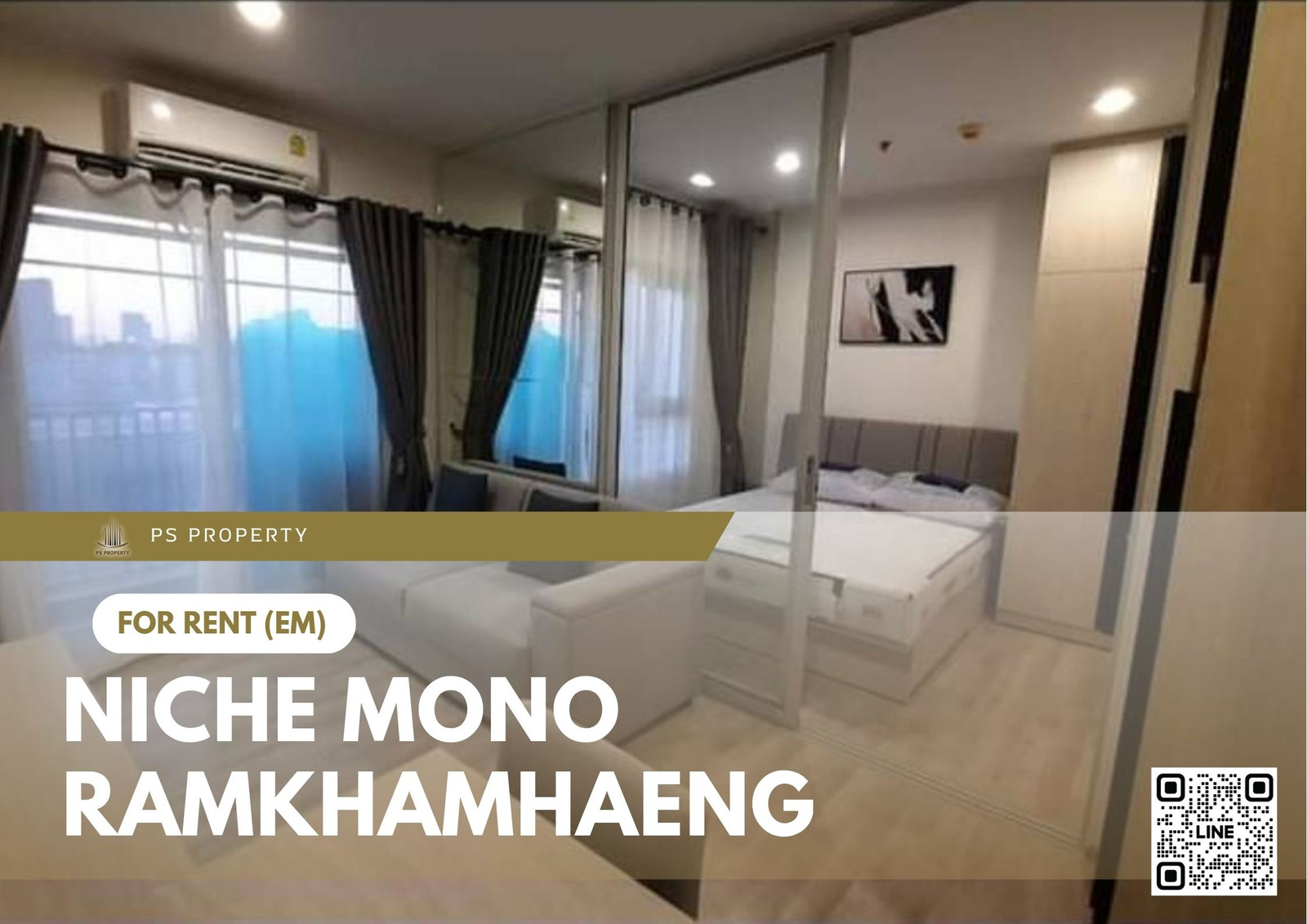 For rent 📍 Niche Mono Ramkhamhaeng 📍 Fully furnished with appliances. Near The Mall. For rent 📍 Niche Mono Ramkhamhaeng 📍 Fully furnished with appliances. Near The Mall.