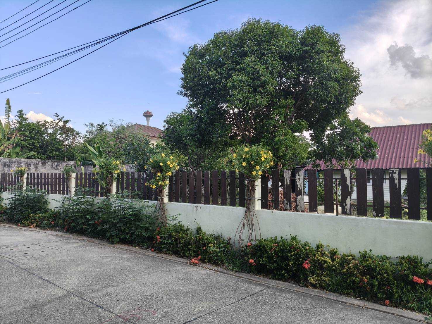 บ้านพร้อมที่ดินผืนใหญ่ ใกล้สี่แยกวุ่นวาย ทำเลเมือง บรรยากาศส่วนตัว – รูปที่ 3