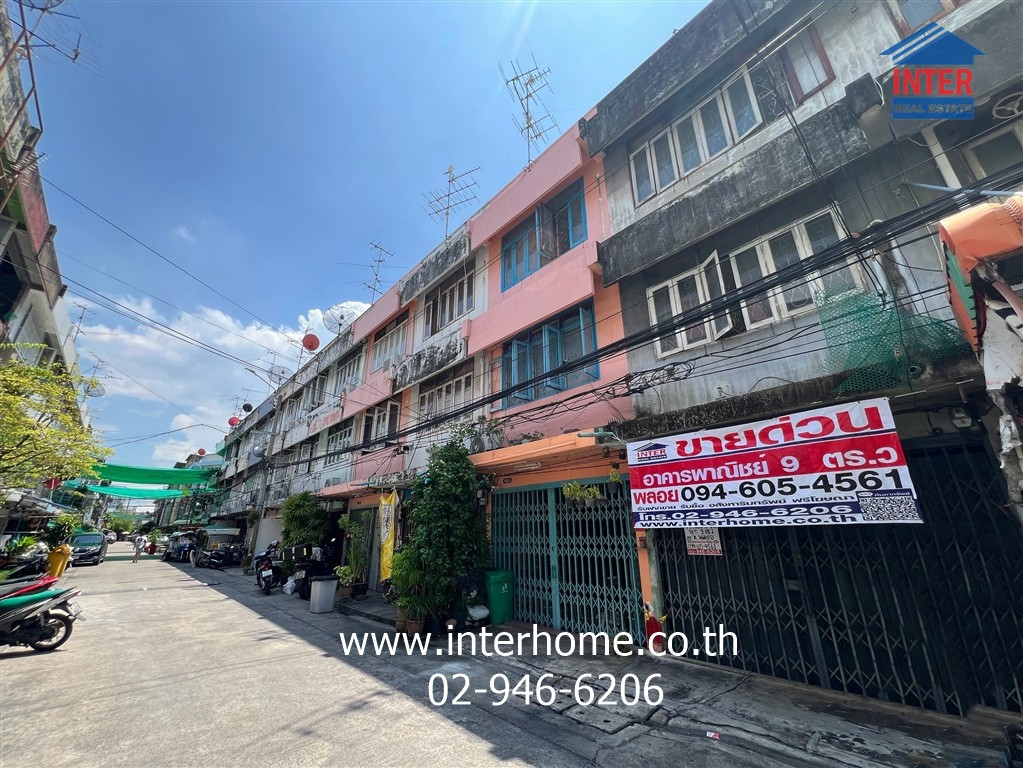 อาคารพาณิชย์ 3 ชั้น 9 ตร.ว. อาคารพาณิชย์ ซอยอยู่ดี10 ซอยเจริญราษฎร์7-18-2 ถนนจันทน์ ถนนเจริญราษฏร์ บางคอแหลม กรุงเทพมหานคร – รูปที่ 2
