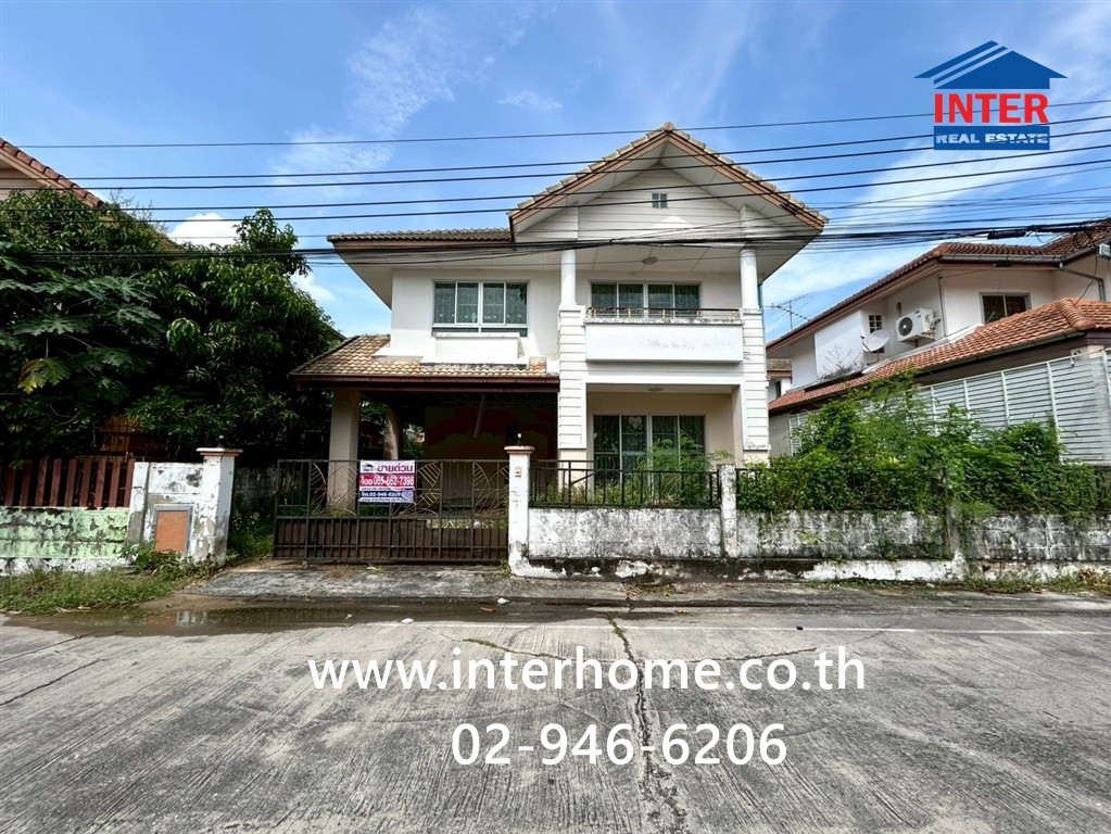 2-story detached house, 52.2 sq m, Orchid Thanapoonsap Village. Bangna-Trad Road, Bang Sao Thong, Samut Prakan 2-story detached house, 52.2 sq m, Orchid Thanapoonsap Village. Bangna-Trad Road, Bang Sao Thong, Samut Prakan