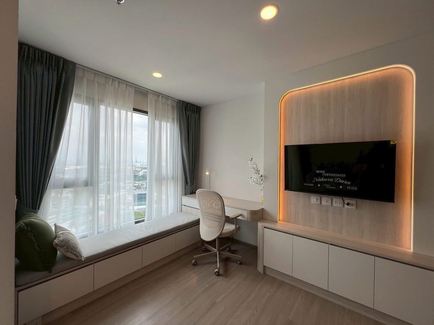 🔥Rent at Aspire Sukhumvit Rama4 🔥1BR 1BR 🔥22,500 🔥34.33sqm 🔥Floor24 – รูปที่ 3