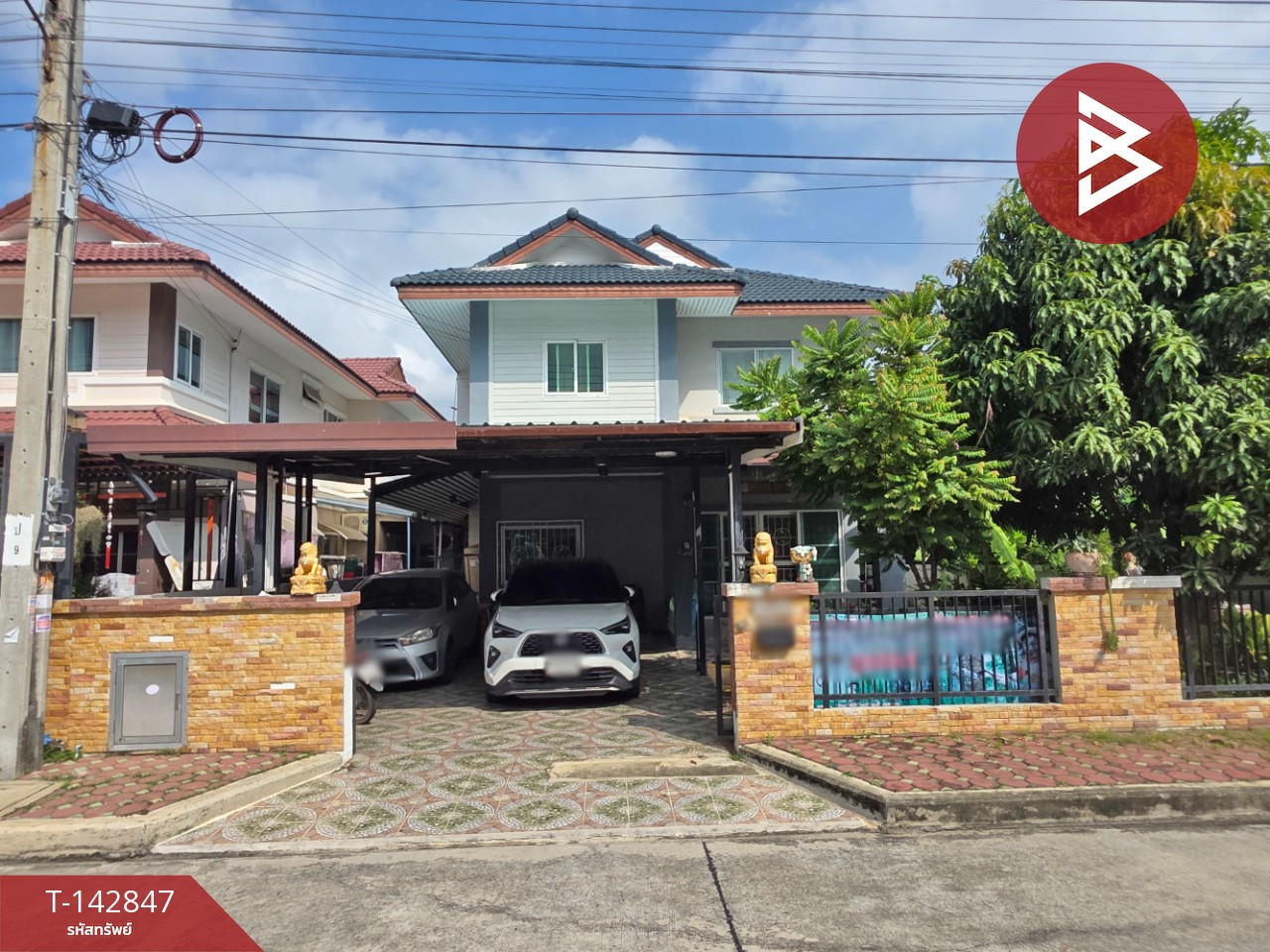 Single house for sale Den Chai Village, Khlong Kanya, Bang Phli, Samut Prakan