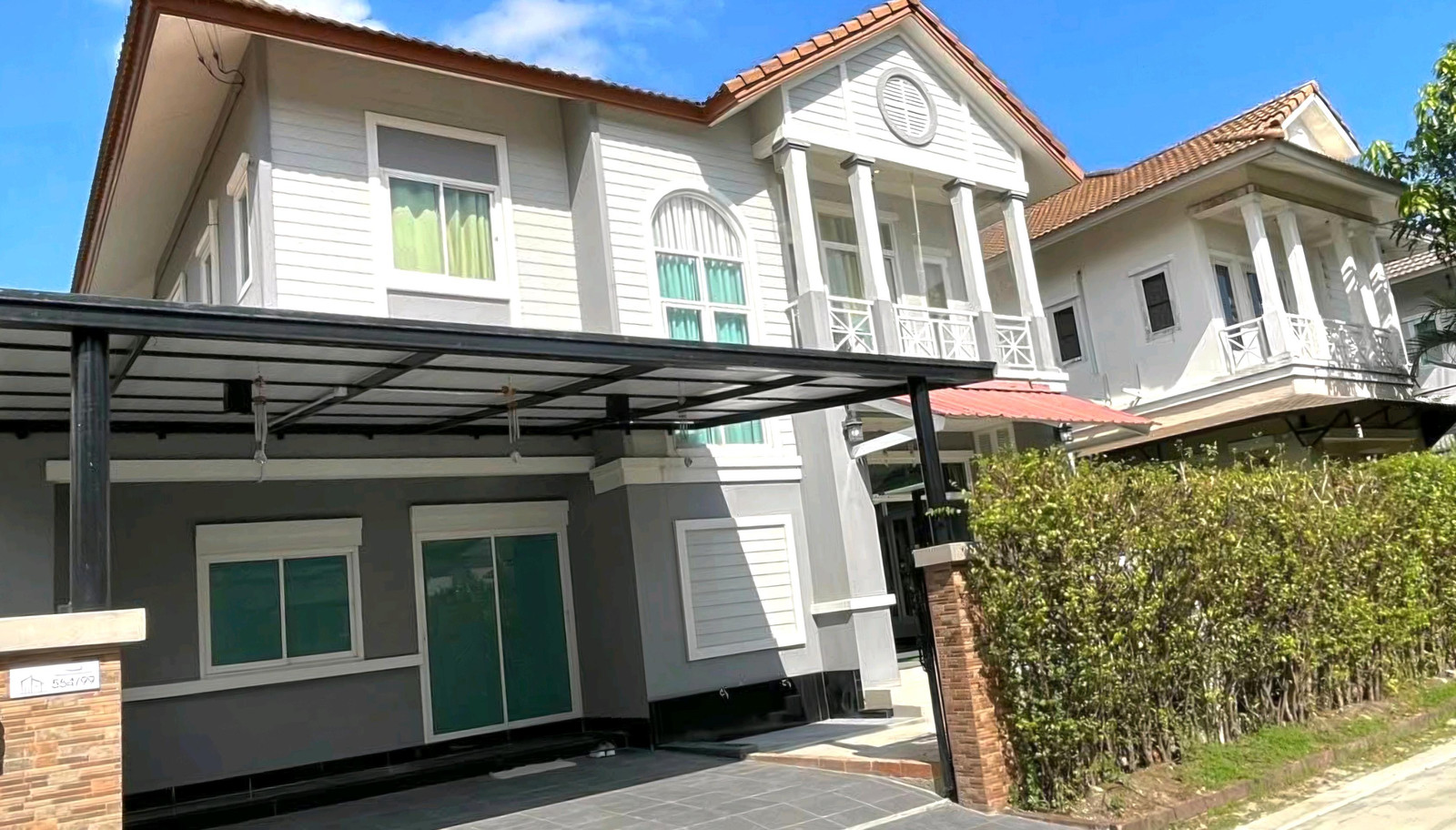 2-storey detached house for rent, house number, good feng shui, 60 square wah, Wan Waen, On Nut, near Suvarnabhumi Airport. 2-storey detached house for rent, house number, good feng shui, 60 square wah, Wan Waen, On Nut, near Suvarnabhumi Airport.