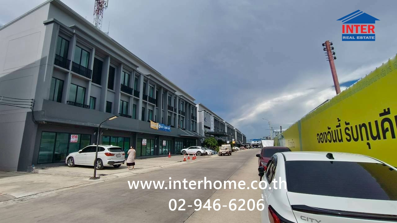 Commercial building, 3 floors, 28 sq m, Siri Avenue Village, Bangna 3, near Sermsuk Bang Bo Market, Rattanarat Road, Bangna-Trad Road, Bang Bo, Samut Prakan. – รูปที่ 3
