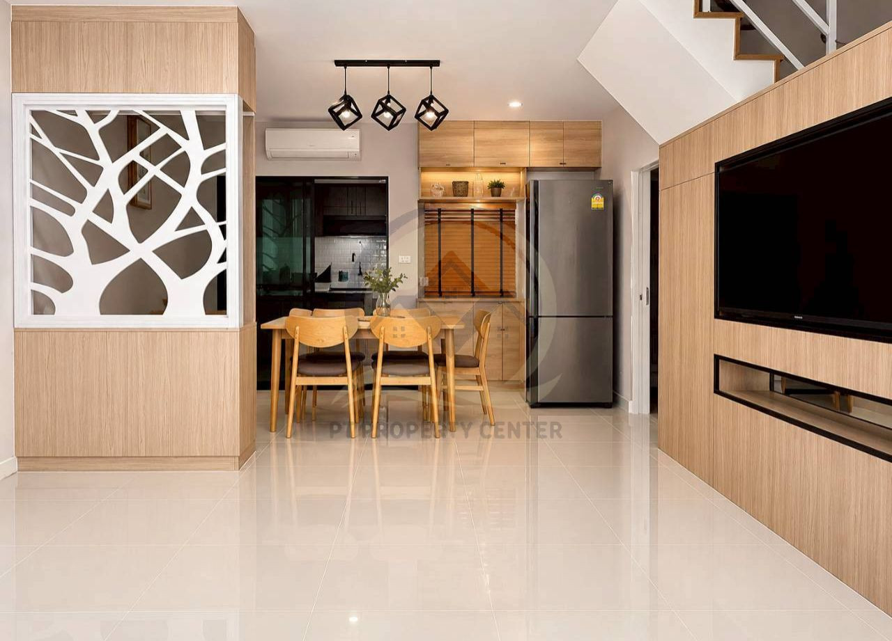 Baan Klang Muang Project, Ratchaphruek - Sathorn, Soi Ban Khlong Wat Sak - Ban Wat Khonon, Ratchaphruek Road, Nonthaburi, special price, house in condition, ready to move in. Open to negotiations for both rental and sale. Ready to consider every offer – รูปที่ 3