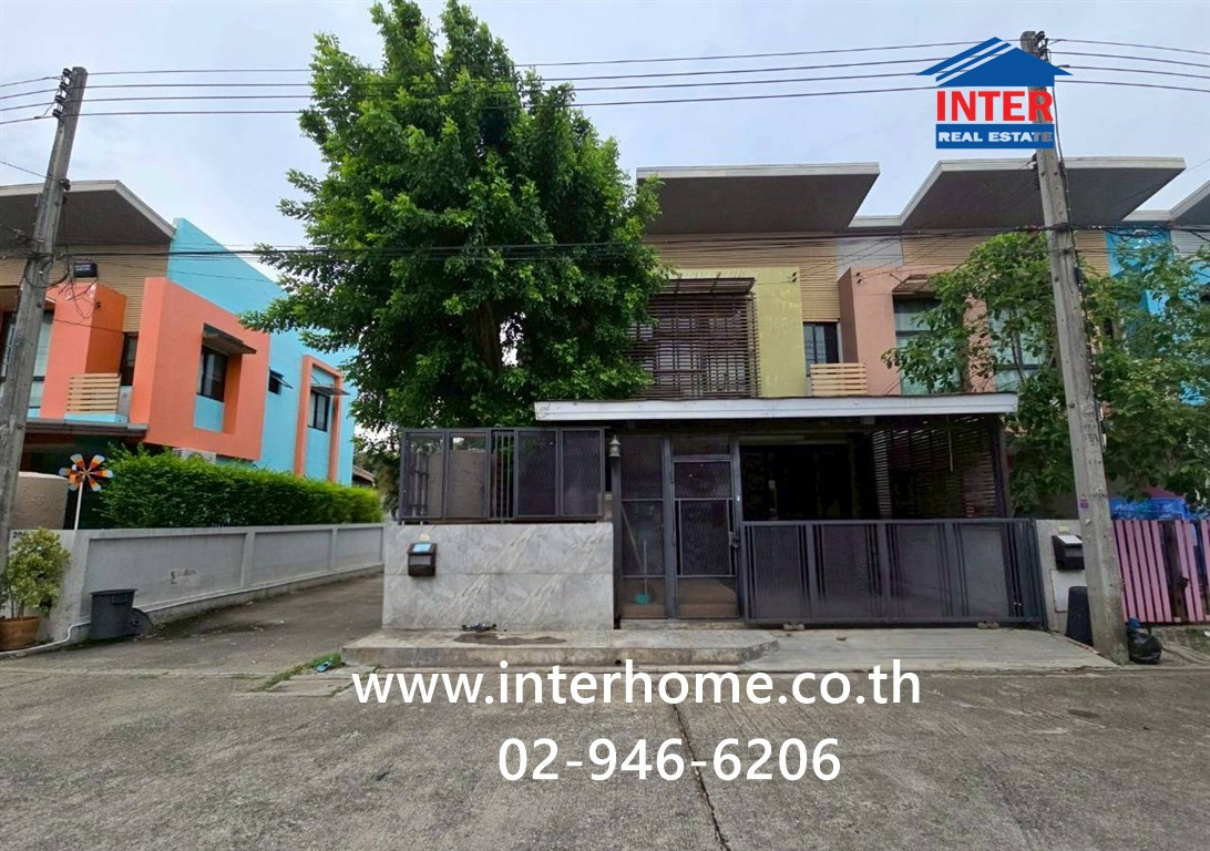 Townhome, 2 floors, 29.2 sq m, I-Design Village, Lam Luk Ka, Khlong 3, between Soi Lam Luk Ka 45-47, Lam Luk Ka Road, Phahon Yothin Road, Lam Luk Ka, Pathum Thani.