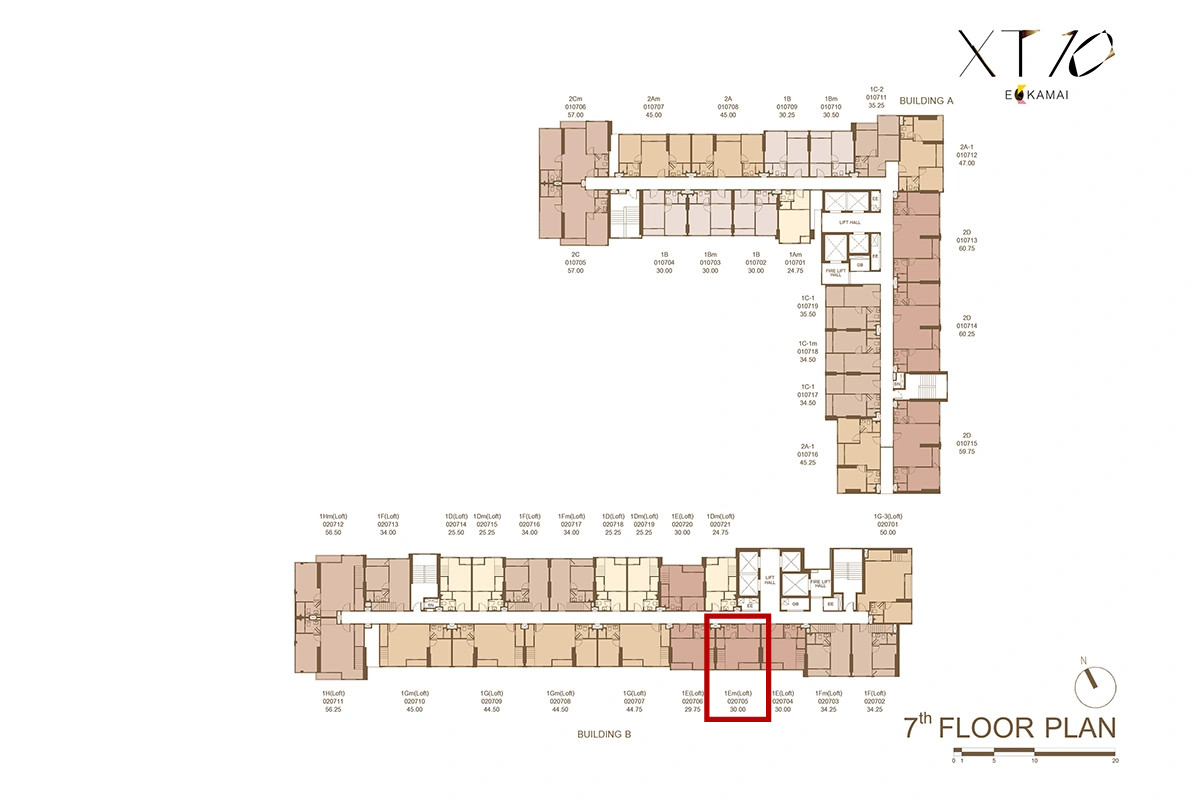 [] XT 10 เอกมัย เลี้ยงสัตว์ได้ ห้อง Loft 1 ห้องนอน 42.75 sq.m. แถมเฟอร์ยกห้อง – รูปที่ 3