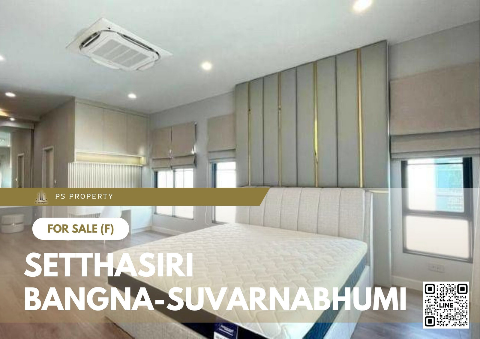 Urgent Sale ✨ Setthasiri Bangna-Suvarnabhumi ✨ 4 Bedrooms, 4 Bathrooms, Fully Furnished and Equipped with Appliances. Urgent Sale ✨ Setthasiri Bangna-Suvarnabhumi ✨ 4 Bedrooms, 4 Bathrooms, Fully Furnished and Equipped with Appliances.