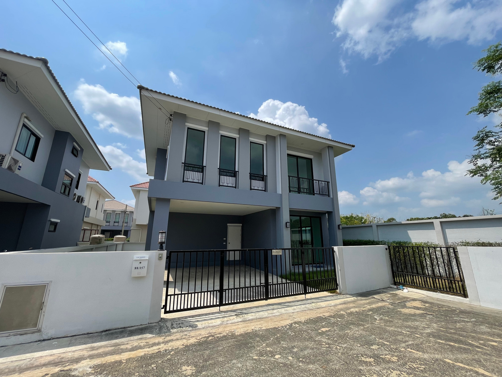 2-story detached house, The Great Bangyai project, corner house, ready to move in, Rent To Own service. 2-story detached house, The Great Bangyai project, corner house, ready to move in, Rent To Own service.