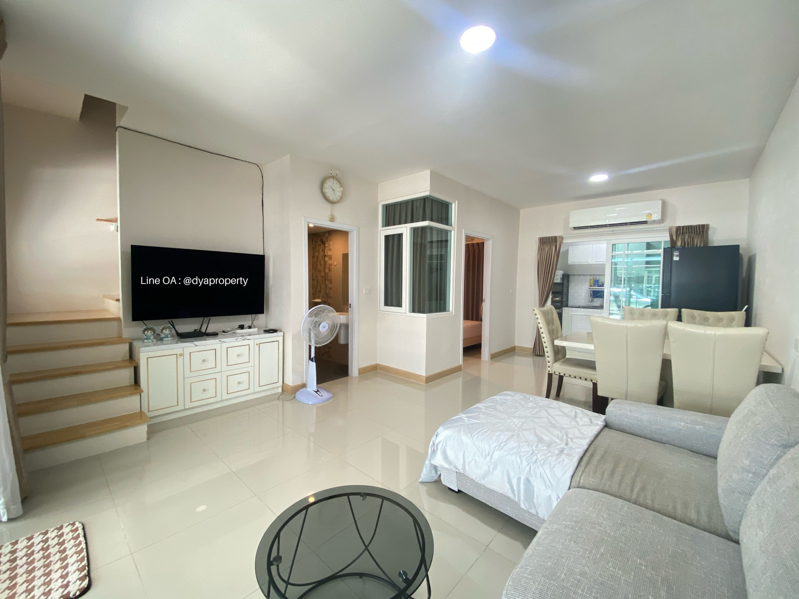 ขายทาวน์โฮม 2 ชั้น หมู่บ้าน Q District Westgate ซอยจันทร์ทองเอี่ยม ใกล้เซ็นทรัลเวสต์เกต ต่อเติมครบพร้อมอยู่ – รูปที่ 3