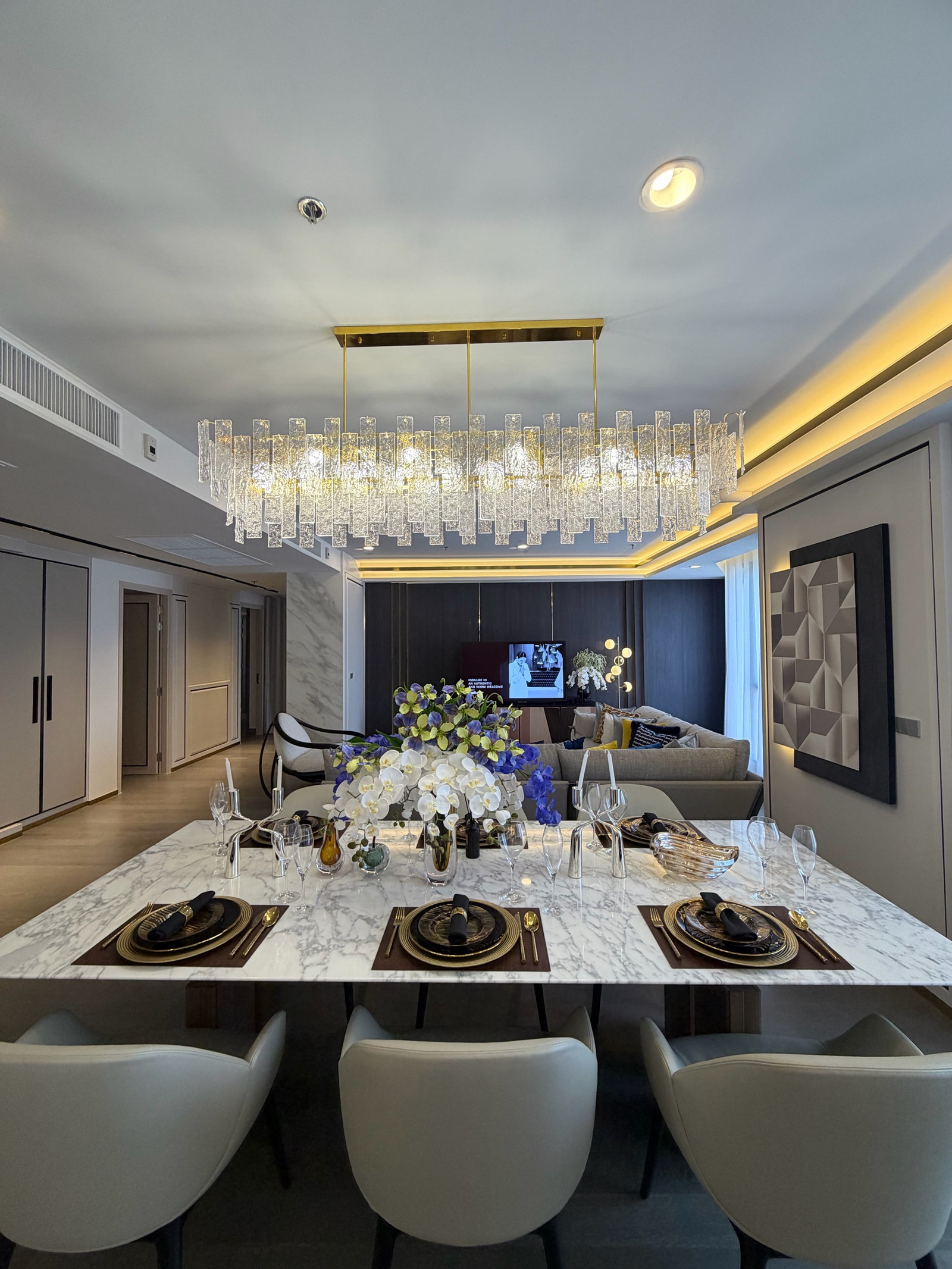 A fully furnished penthouse, ready to move in, with 5-star hospitality services by Dusit Service 🎖️ A fully furnished penthouse, ready to move in, with 5-star hospitality services by Dusit Service 🎖️