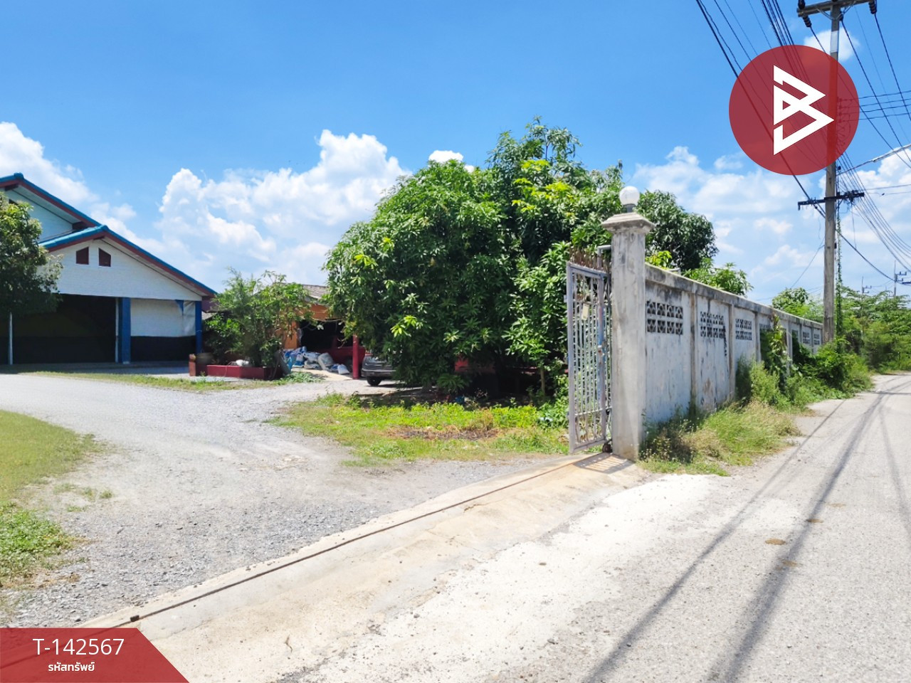 ขายบ้านสวนพร้อมที่ดิน เนื้อที่ 3 ไร่ 72 ตารางวา นครชัยศรี นครปฐม ติดถนน – รูปที่ 3