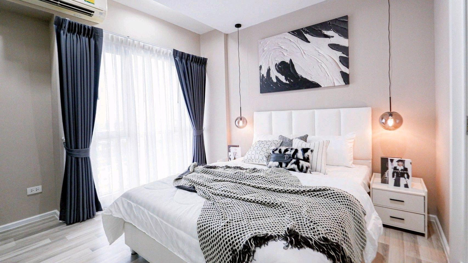 For Sale - The Base Chaengwattana, 1 BR, Nice Decoration, Near MRT - Pink Line : Si Rat Station