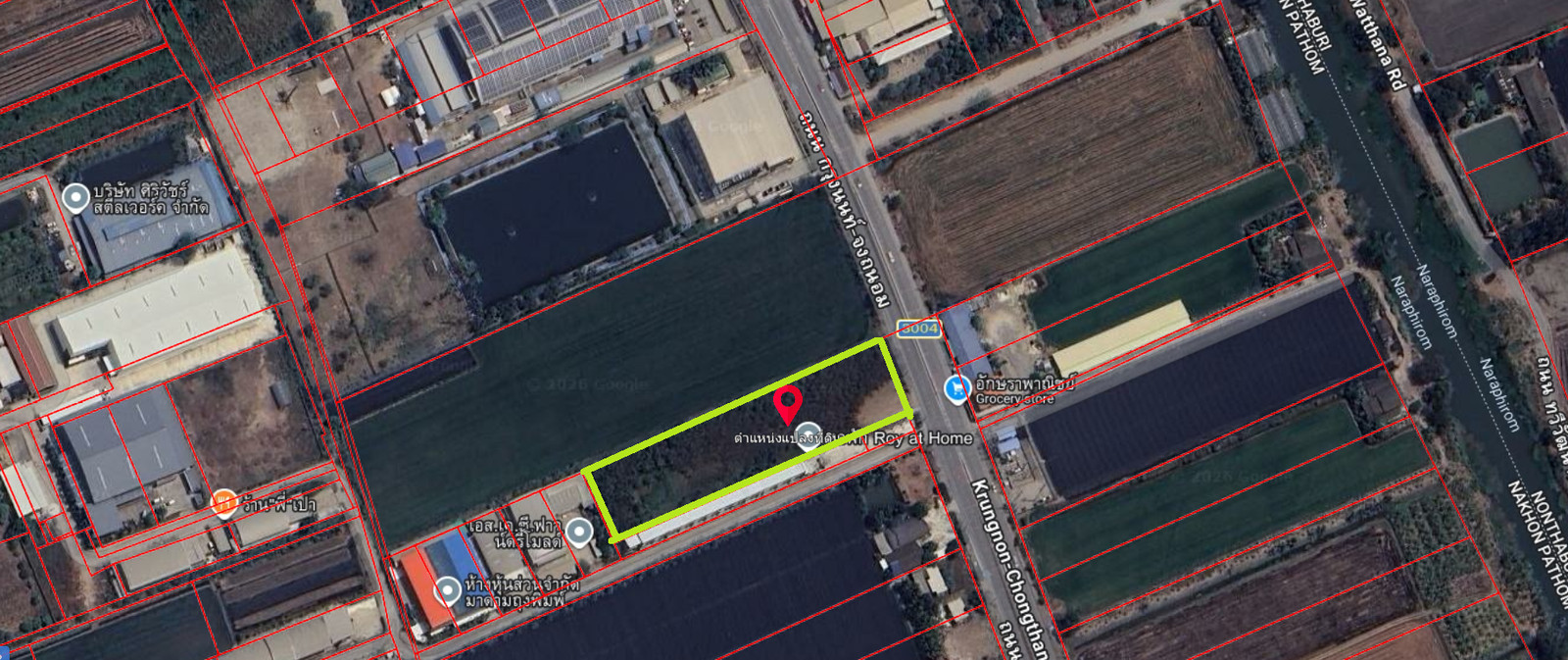 🚀 4 Rai of Prime Land on Main Road NPT.3004 (Connecting Nonthaburi - Nakhon Pathom) 🚛🏭 – รูปที่ 4