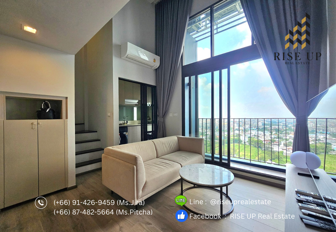 คอนโดปล่อยเช่า 📣 PITI SUKHUMVIT 101, Duplex 1  ห้องนอน , 1 ห้องน้ำ, ขนาด 50 ตรม. 🔥 28,000 บาท/เดือน🔥 – รูปที่ 4