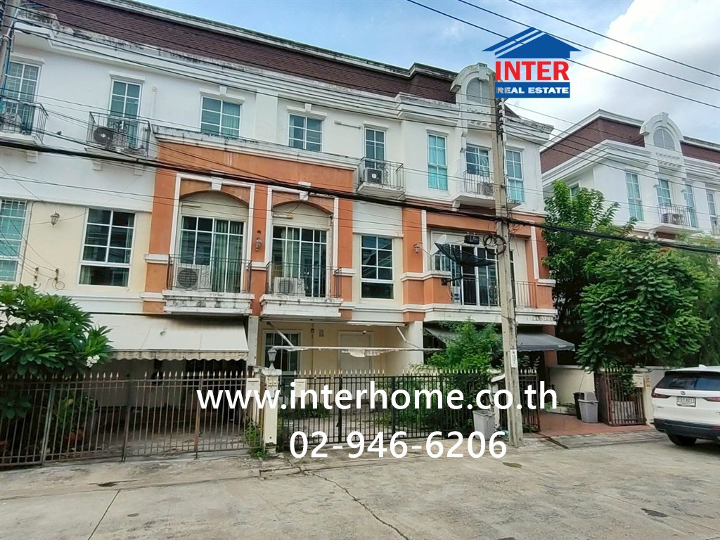 ทาวน์โฮม 3 ชั้น 21.6 ตร.ว. หมู่บ้านพลัส ซิตี้พาร์ค เอกมัย-รามอินทรา นวลจันทร์32 ถนนนวลจันทร์ ถนนรามอินทรา เขตบึงกุ่ม กรุงเทพมหานคร – รูปที่ 2