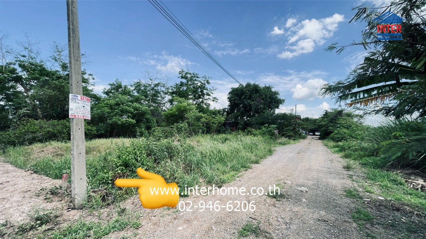 ที่ดินเปล่า 100 ตร.ว. ที่ดิน ระหว่างซอยหมู่บ้านเทพธารินทร์ คลอง11 กับซอยลำลูกกา231 ถนนรังสิต-นครนายก ถนนลำลูกกา ธัญบุรี ปทุมธานี – รูปที่ 2