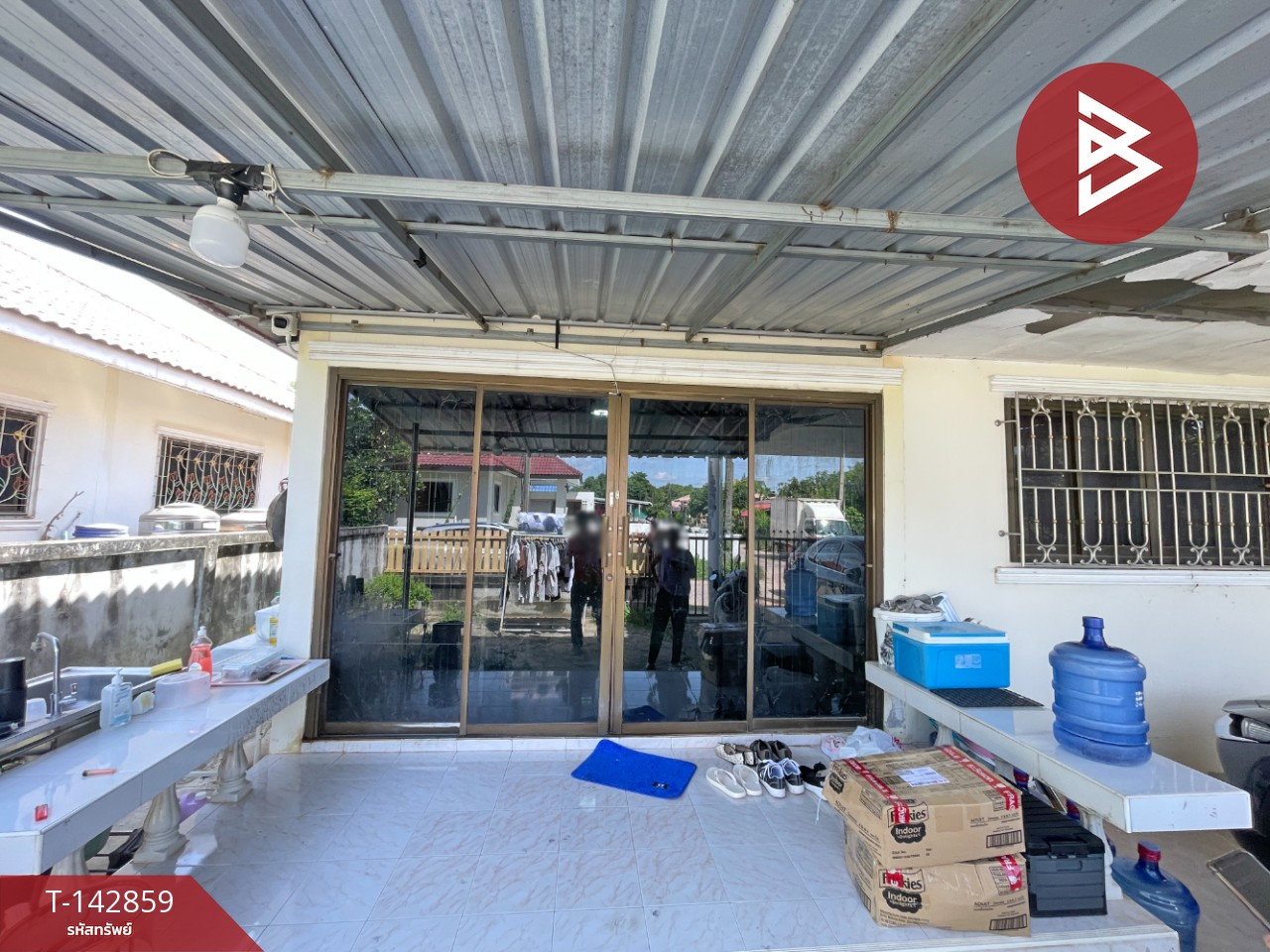 Single-storey detached house for sale Sinsuk Village, area 52 square meters, Sila, Khon Kaen, Non Muang location – รูปที่ 2