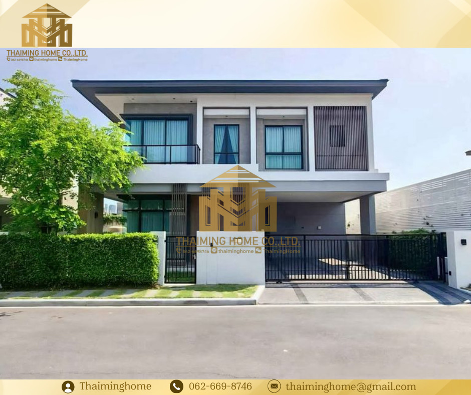 ขาย/ให้เช่า บ้านเดี่ยว บางกอก บูเลอวาร์ด บางนา-กม.5 ทำเลสวยถนนเมน ใกล้คลับเฮาส์ (TH10-526) ขาย/ให้เช่า บ้านเดี่ยว บางกอก บูเลอวาร์ด บางนา-กม.5 ทำเลสวยถนนเมน ใกล้คลับเฮาส์ (TH10-526)