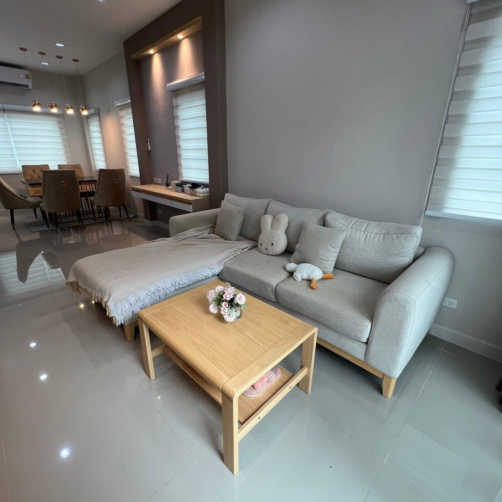 ให้เช่าบ้านเดี่ยวหรูอยุธยา แต่งครบ Built-in ทั้งหลัง / Luxury detached house for rent in Ayutthaya, fully furnished with built-in furniture throughout. / 阿瑜陀耶豪華獨立式別墅出租，室內配備齊全的嵌入式家具。 – รูปที่ 4