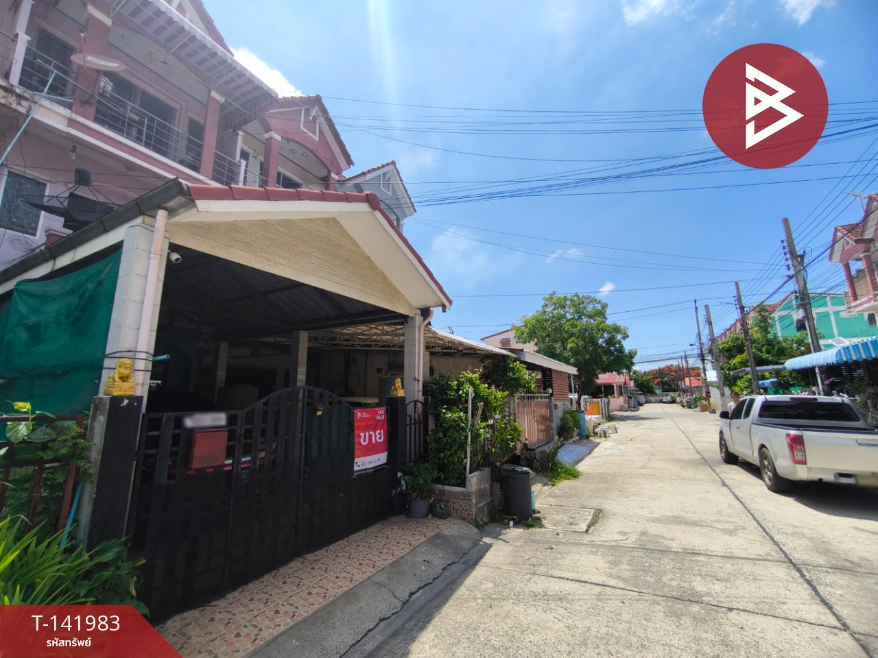 3-story townhome for sale, Nakhon Thong Grand Ville Village, Phraeksa, Samut Prakan. – รูปที่ 2