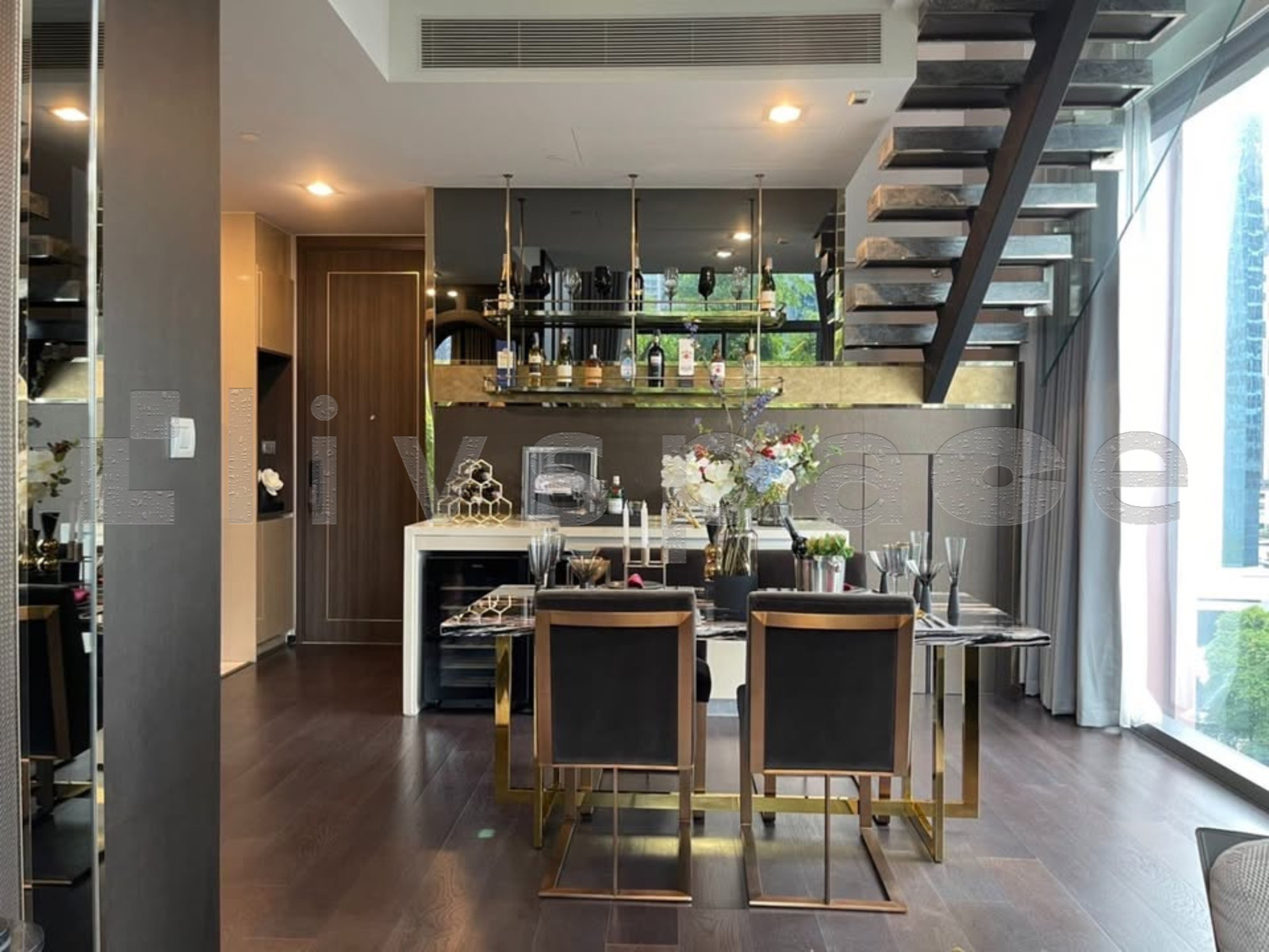 ▚ LL112ツ ให้เช่า: Laviq Sukhumvit 57 2 ห้องนอน Duplex 97.52ตร.ม. ห้องมุม แต่งหรูมาก Rare Unit พร้อมอยู่✨ – รูปที่ 3